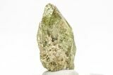 Sharp, Green Titanite (Sphene) Crystal - Brazil #214902-1